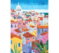 ZYHDK Puzzle 1500 Pièces - Photos - Gifts - Irregular Puzzle - Florence Travel Affiche - Jeux De Réduction du Stress en Famille - Jouets De Défi pour Adultes - Xw204Zk