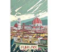 ZYHDK Puzzle 1500 Pièces - Photos - Gifts - Irregular Puzzle - Florence Travel Affiche - Jeux De Réduction du Stress en Famille - Jouets De Défi pour Adultes - Xw206Zk