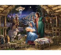 ZYHDK Puzzle 2000 Pièces - Irregular - Puzzle Difficiles - Jesus The Madonna Oil Painting - Jeux De Mémoire pour Adultes - Jouets Anti-Stress pour La Famille Gifts，Décoration Murale - Hz73Zt