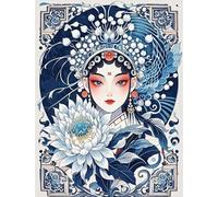 ZYHDK Puzzles 1500 Pièces, Lrregular Puzzle, Chinese Pekings Operas Affiche, for Adults Jouets Éducatifs Familiaux Gifts, Alzheimer Games, Dh395Sz