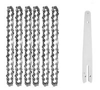 Zyhhlxh Guide-chaîne for tronçonneuse 8 pouces 1/4 po, scie électrique portable, mini-tronçonneuse, lame de for l'exploitation forestière, accessoires for chaîne wda.