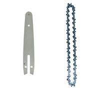 Zyhhlxh Scie électrique 6 pouces, 36 maillons d'entraînement, chaîne de tronçonneuse, lame scie forestière, d'élagage, accessoires for, coupe du bois wda.