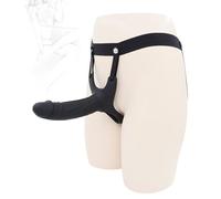 ZYHNYTAO Agrandisseur de manchon de pénis creux Strapon Gode ceinture Gode ceinture Agrandisseur de pénis réglable Masturbateur Sex Toy pour hommes femmes