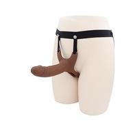ZYHNYTAO Agrandisseur de manchon de pénis creux Strapon Gode ceinture Gode ceinture Agrandisseur de pénis réglable Masturbateur Sex Toy pour hommes femmes