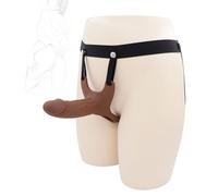 ZYHNYTAO Agrandisseur de manchon de pénis creux Strapon Gode ceinture Gode ceinture Agrandisseur de pénis réglable Masturbateur Sex Toy pour hommes femmes