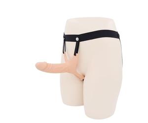 ZYHNYTAO Agrandisseur de manchon de pénis creux Strapon Gode ceinture Gode ceinture Agrandisseur de pénis réglable Masturbateur Sex Toy pour hommes femmes