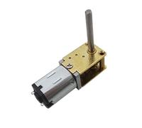 ZYHNYTAO Engrenage électrique N20 DC 3V 6V 12V Petits moteurs électriques, Micro moteur réducteur à engrenages CC, turbine et vis sans fin à arbre long autobloquant, batterie axiale