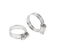 ZYHNYTAO Lot de 10 colliers de serrage réglables en acier inoxydable 304, 8 à 152 mm, vis sans fin, outil fixe pour tuyau
