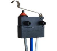 ZYHNYTAO Micro interrupteur 14.7mm avec plomb, levier, colonne de positionnement, étanche IP67, pistolet de chargement, verrouillage de commande centrale de voiture