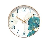 ZYHSIJOBASS Horloge décorative Horloge Murale silencieuse pour Salon, Chambre à Coucher Horloge décorative élégante et Belle Horloge Murale 10"/12"/14"
