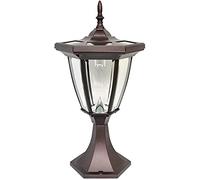 ZYHSIJOBASS Lampadaire d'extérieur à LED Solaire, lampadaire Solaire d'extérieur, Lampe Frontale à Colonne extérieure pour éclairage de Paysage à LED étanche