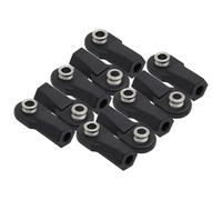 ZYIHNIRB 10 Pièces Embouts à Rotule RC Voiture Joint de Liaison M4 Élément de Réparation Léger et Robuste Compatible avec Crawler 1/10 1/8 Utilisable pour Main, Style C