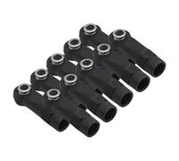 ZYIHNIRB 10 Pièces Embouts à Rotule RC Voiture Joint de Liaison M4 Élément de Réparation Léger et Robuste Compatible avec Crawler 1/10 1/8 Utilisable pour Main, Style E