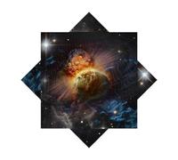 ZYIHNIRB, 24,41 Pouces de Diamètre, Classique pour Débutants, Collection Stimulante, Accessoire de Danse Facile à Faire Pivoter, Jouet, Style F