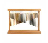 ZYIHNIRB Carillon Thérapeutique Arbre Chimes Barre Tonale Double Rangée Harmoniques Multiples Utilisation Table Adapté Méditation Relaxation