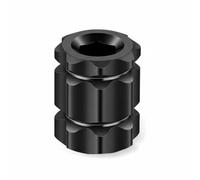 ZYIHNIRB Clé Manchon Manivelle Outil Vélo Démonte-pédalier Aluminium Précision Hexagonale Convient au Cyclisme de Montagne Atelier de Réparation Entretien à Domicile , Noir