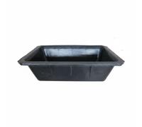ZYIHNIRB Conteneur de Mélange en Caoutchouc Bac pour Ciment Contenant Ouvert Récipient Polyvalent Transport Substances Adapté Chantier Jardin 45x30cm
