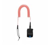 ZYIHNIRB Laisse de Paddleboard Équipée d'un Câble à Mémoire de Forme Inoxydable Manchon Cheville Ergonomique Espace pour daptée aux Paddle Activités Nautiques Aventures Extérieures, Rose