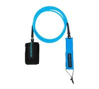 ZYIHNIRB Laisse de Surf, Cordon de Rechange en TPU, Corde pour Les Jambes et Les Pieds de Skimboard, Bleu 7 Pieds