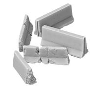 ZYIHNIRB Maquettes de Blocs de Béton Routiers à L'échelle 1/35 - Ornements Créatifs pour Décors de Trains Miniatures