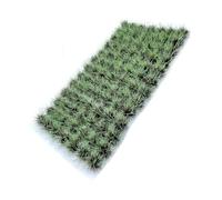 ZYIHNIRB Miniature Touffes D'Herbe pour Décor Diorama Modèle Train Tufts Fibres Nylon PP Autocollants Conviennent pour Maquette Ferroviaire Sable Colle, Vert Clair