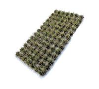 ZYIHNIRB Miniature Touffes D'Herbe pour Décor Diorama Modèle Train Tufts Fibres Nylon PP Autocollants Conviennent pour Maquette Ferroviaire Sable Colle, Jaune Vert