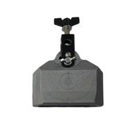 ZYIHNIRB Musical Percussion Block Portable En PP Bloc de Rythme Percussion Instrument de Percussion Latin Accessoires pour Batterie Montage Rapide et Utilisati, Gris, L