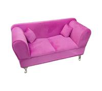 ZYIHNIRB Ornements de Canapé de Salon à L'échelle 1:6, Boîte à Bijoux et Accessoires pour Figurines de Poupées de 30 Cm, Canapé pour Deux Personnes