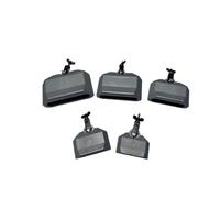 ZYIHNIRB Percussion Block pour Musique Temple Bloc Percussion Accessoire Instrument Bloc Attachable Son Résonant Support Métallique Adapté Artistes Scène Répétitions, Gris