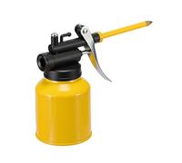 ZYIHNIRB Pompe Huile Manuelle Outil Récipient Acier Cuivre pour Application D'Huile Adaptée à La Lubrification Mécanique Remplissage de Réservoirs Ateliers Pro, Tuyau Rigide