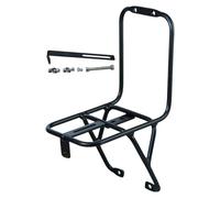ZYIHNIRB Porte-Bagages Avant pour Vélo, Sacoches en Alliage D'aluminium, Accessoire Robuste et Universel, Idéal pour Le Camping et Les Courses sur de, Noir