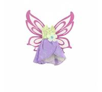 ZYIHNIRB Robe de Poupée Costumé Vêtement Ensemble Ailes avec Fleur Amovible pour Jeu Créatif Rôle Convient Collection Enfant