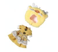 ZYIHNIRB Tenue de Poupée Miniature Costume Ensemble Peluche Créativité pour 1/12 Figurine Adapté aux Enfants Collectionneurs Jeu Présentation Cadeau Unique , Vêtements Dragon