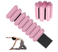 Zyiphor 2 Pièces Ankle Weights Poids Cheville et Poignet 900G Bracelet Lesté Réglables Poids Pilates pour Yoga, Danse, Barre, Cardio, Musculation, Aérobic et Marche