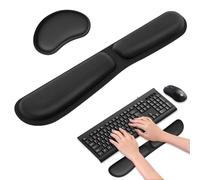 Zyiphor 2 Pièces Repose Poignet Clavier Repose-Poignet Support Tapis de Clavier Reposes Poignets Souris pour Gaming et Bureautique