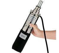 ZYIY Pompe de puits profond Max.H 40m 2300L/H pompe à vis 3 pouces tube en acier inoxydable pompe de puits submersible 1In tube 200W 12V DC solaire pompe de trou submersible pour l'irrigation agricole