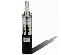ZYIY Pompe de puits profond Max.H 53m 2300L/H pompe à vis 3 pouces tube en acier inoxydable pompe de puits submersible 1" tube 260W 24V DC solaire pompe de trou submersible pour l'irrigation agricole