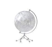 ZyjGaliliad Globe décoratif 20cm | Globe terrestre décoratif de 20 cm avec structure métallique robuste