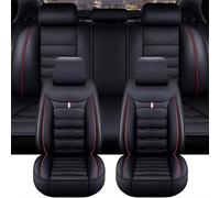 ZYJHGF Housse de Siege Voiture pour Hyundai Coupe 1996-2003 2004 2005 2006 2007 2008 2009, Cuir Ensemble Complet de Housses Siege Imperméable Protection Accessoires,C-Black-Red