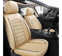 ZYJHGF Housse de Siege Voiture pour Peugeot 508 SW II / 508 SW I 8E Wagon Estate 2010-2022 2023 2024 2025, Cuir Ensemble Complet de Housses Siege Imperméable Protection Accessoires,D-Beige