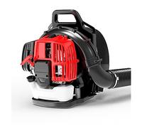 ZYJIX Ventilateur de soufflage, moteur à essence portable 2 temps, souffleuse à neige 52 cc 2,2 kW économe en énergie et machine de nettoyage de sol