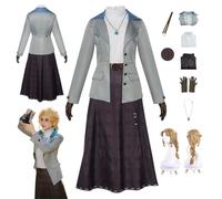 ZYJKGL Anime IdentityV Cosplay Uniforme Alice DeRoss Cosplay Costume Ensemble complet - Fête d'Halloween et Conventions Anime Ensemble complet Outfit Adultes