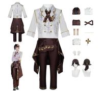 ZYJKGL Anime IdentityV Cosplay Uniforme Luca Balsa Cosplay Costume Ensemble complet - Fête d'Halloween et Conventions Anime Ensemble complet Outfit Adultes
