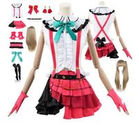 ZYJKGL Anime Kotori Minami Cosplay Uniforme Lovelive Costume Ensemble complet avec perruque - Fête d'Halloween et Conventions Anime Ensemble complet Outfit Adultes