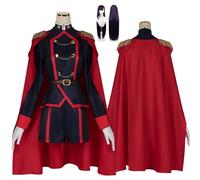 ZYJKGL Anime Yamashiro Love Cosplay Uniforme Mato Seihei No Slave Costume Ensemble complet avec perruque - Fête d'Halloween et Conventions Anime Ensemble complet Outfit Adultes