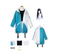 ZYJKGL Cosplay Uniforme Anime ColorfulStage Un Shiraishi Kamishiro Cosplay Costume Ensemble complet avec Perruque - Halloween Party et Anime Conventions Ensemble complet tenue pour les femmes Adultes