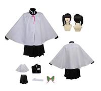 ZYJKGL Nime Cosplay Tsuyuri Kanawo Uniform Costume Full Set With Wig - Halloween Party Christmas And Comic Exhibition Complete Set Outfit For Adults