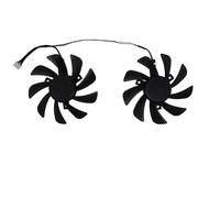 ZYJOZMD Lot de 2 Ventilateurs pour Carte Graphique, CF9015H12S pour PowerColor, Red, Dragon, Radeon RX 590, RX590, GME 8 Go, GDDR5, Refroidissement des Cartes Graphiques