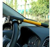 ZYJZXL188 Bloque Volant pour Renault Clio MK5 Clio 5 2019-2025, Voiture Dispositif Immobilisation, 2 Clés T-Bar Canne Antivol Serrure Réglable, Accessoire Voiture