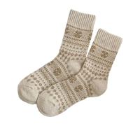 ZYKEJJDDAK 1 paire de chaussettes d'hiver chaudes en laine douce tricotée épaisse pour bottes pour femmes filles cadeaux thermiques pour femmes, beige, taille unique